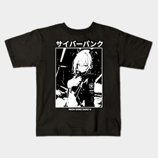 Cyberpunk Anime | Japan Streetwear | Japanese Manga Aesthetic #4 Kids T-Shirt